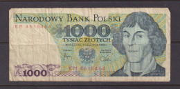 POLAND - 1982 1000 Zloty Circulated Banknote - Polonia