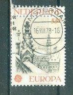 PAYS-BAS - N°1091 Oblitéré - Europa. Monument. - 1978