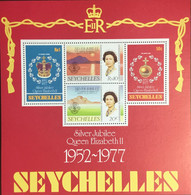 Seychelles 1977 Silver Jubilee Minisheet MNH - Seychelles (1976-...)