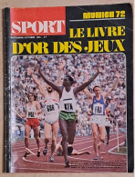 J.O MUNICH 1972 Le Palmares Sport  72 Pages   B E  25,5X33 - Barcos