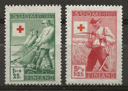 FINLANDE: **, N°305 Et 307, TB - Nuevos