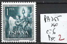 ESPAGNE PA 255 ** Côte 6 € - Unused Stamps