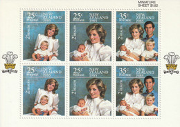 NOUVELLE ZELANDE - BLOC N°52 ** (1985) Lady Diana - Blocks & Kleinbögen