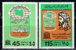 Libyen / Libya - Mi-Nr 849/850 Ungebraucht / MNH ** (e950) - UNESCO