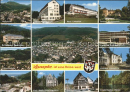 41597633 Laasphe Total Fliegeraufnahme Schloss Wittgenstein Haus Lahnblick Gonde - Bad Laasphe