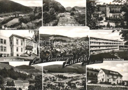 41597618 Laasphe Laasphetal Lahnpartie Schloss Wittgenstein Kurklink Sanatorium  - Bad Laasphe