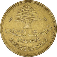 Monnaie, Liban , 10 Piastres, 1972 - Liban