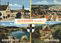 41597608 Attendorn Teilansichten Stausee Ahausen Burg Schnellenberg Attendorn - Attendorn