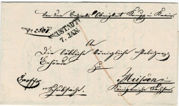 Januar 1850, L2 " NEUSTADL " Klar , Krain, # A 8001 - ...-1850 Prephilately