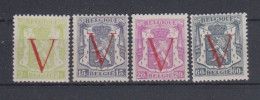 BELGIË - OBP -  1944 - Nr 670/73 - MNH** - 1935-1949 Small Seal Of The State
