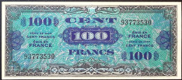 FRANCE * TRESOR * 100 Francs DRAPEAU 1944 * État/Grade SUP+/XXF * Fay. VF.20.01 - 1944 Drapeau/France