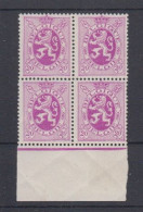 BELGIË - OPB - 1929 - Nr 281 (Blok/Bloc 4 - 3**/1*) - MNH**/MH* - 1929-1937 Heraldic Lion