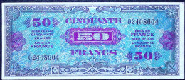 FRANCE * TRESOR * 50 Francs DRAPEAU 1944 * État/Grade TB+/FF * Fay. VF.19.01 - 1944 Bandiera/Francia