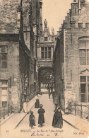 BELGIQUE - Bruges - La Rue De L'Ane Aveugle - Carte Postale Ancienne - Brugge