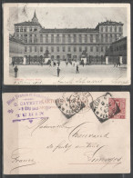 Torino - Palazzo Reale (con Timbro Hotel France Et Concorde) - Palazzo Reale