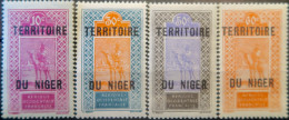 LP3972/434 - 1925/1926 - COLONIES FRANÇAISES - NIGER - SERIE COMPLETE - N°25 à 28 NEUF**(1t)/*(3t) - Unused Stamps