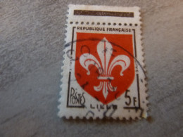 Lille - Armoirie De Ville - 5f. - Yt 1186 - Brun-noir Et Rouge - Oblitéré - Année 1958 - - Gebraucht