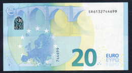 EURO 20  ITALIA  SR  S026  "13"  LAGARDE  UNC - 20 Euro