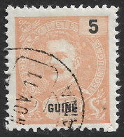 Portuguese Guine – 1898 King Carlos 5 Réis Used Stamp - Guinea Portuguesa