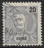 Portuguese Guine – 1898 King Carlos 20 Réis Used Stamp - Portugees Guinea