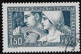 FRANCE N°252b "Travail" - Type III - Oblitéré - TBC - TTB - - Used Stamps