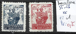 ESPAGNE ASTURIES ET LEON ( Barcelone ) 55-56 ** Côte 1 € - Asturien & Léon