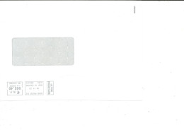 FRANCE  -  2022, POSTAGE LABEL COVER TO DUBAI. - Lettres & Documents
