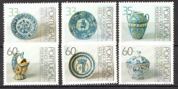 Portugal MNH Set And SS - Porselein