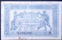 FRANCE * TRESORERIE AUX ARMEES * 1919 * Série Y * Fay. VF.02.08 * État/Grade TB+/FF - 1917-1919 Army Treasury