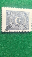 TÜRKİYE- 1922   AYYILDIZ     10 PİA    DAMGALI - Usati