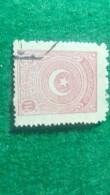 TÜRKİYE- 1922   AYYILDIZ     11.1/5 PİA    DAMGALI - Usati