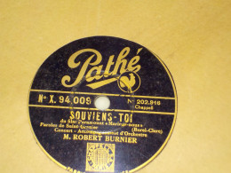 DISQUE VYNIL 78 TOURS  DU FILM MARIONS NOUS DE ROBERT BURNIER 1931 - 78 Rpm - Schellackplatten