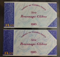 Écrivains BC2360A 1er Et 2nd Tirage (couverture Prédominance Rose) (1985) - Bekende Personen