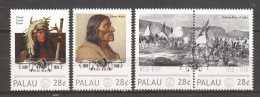 Palau - MNH Set (5) NATIVE AMERICANS - WILD WEST 1830-1920 - American Indians