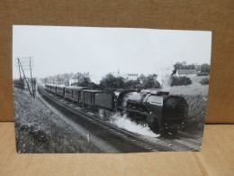 Photographie  Train Locomotive à Vapeur Gros Plan Photo Jacques RENAUD - Treni