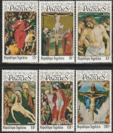 THEMATIC EASTER '75  -  SCENES FROM THE LIFE OF CHRIST. PAINTINGS BY BELLINI, DURER ETC.  6v+MS   -  TOGO - Pâques