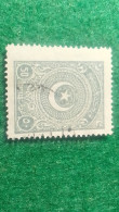 TÜRKİYE- 1922   AYYILDIZ    50 PİA    DAMGALI - Usati