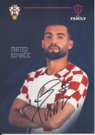 Trading Cards KK000427 - Football Soccer Hrvatska Croatia 10.5cm X 13cm: MATEO KOVACIC - Trading Cards