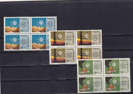 Turquia Nº 1933 Al 1935 En Bloque De Cuatro - Unused Stamps