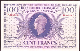 FRANCE * TRESOR CENTRAL * Type Marianne * 1943 * Série PL * Fay. VF.06.01e * État/Grade TTB/VF - 1943-1945 Marianne