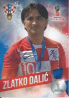 Trading Cards KK000436 - Football Soccer Hrvatska Croatia 10.5cm X 13cm: ZLATKO DALIC - Trading Cards