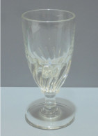 -ANCIEN VERRE A ABSINTHE En VERRE Mesure TORSADEE COLLECTION  ANCIEN BISTROT   E - Glas & Kristall