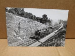 Photographie Train Locomotive à Vapeur Beau Plan Photo Jacques RENAUD - Treinen