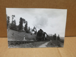 Photographie Train Locomotive à Vapeur Beau Plan Photo Jacques RENAUD - Trains