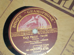 DISQUE 78 TOURS  FOX TROT  ET VALSE ALSACIENNE  JEAN VAISSADE 1947 - 78 T - Grammofoonplaten