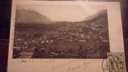 SUISSE    BEX  1902  CORBAZ EDIT VERS TUNIS REGENCE - Bex