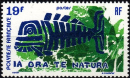 1975 Polinesia Francese, Protezione Della Natura, Serie Completa Nuova (**) - Unused Stamps