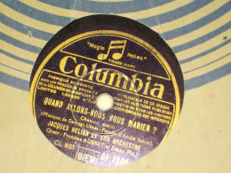 DISQUE 78 TOURS CHANSON SKETCH DE JACQUES HELIAN 1948 - 78 Rpm - Schellackplatten