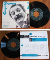 RARE French EP 45t RPM BIEM (7") GEORGES BRASSENS «Les Sabots D'Hélène» +3 (1957) - Collectors