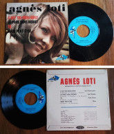 RARE French EP 45t RPM BIEM (7") AGNES LOTI «C'est Toi Mon Idole» +3 (1964) - Blues